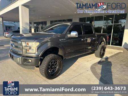 2015 Ford F-150 Platinum