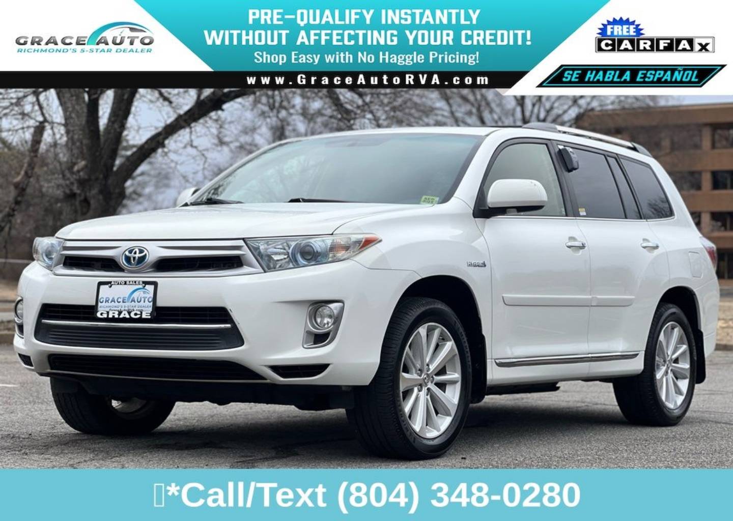 2012 Toyota Highlander Limited Hybrid