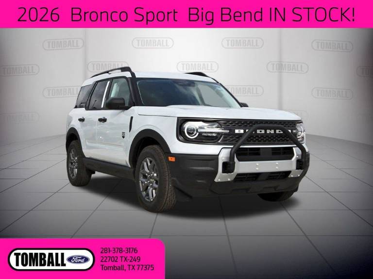 2026 Ford Bronco Sport BIG Bend
