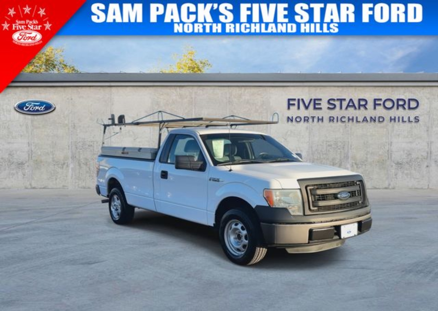 Used 2014 Ford F-150 XL with VIN 1FTNF1CF6EKE89770 for sale in North Richland Hills, TX