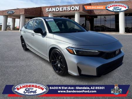 2025 Honda Civic Hatchback Sport CVT FWD