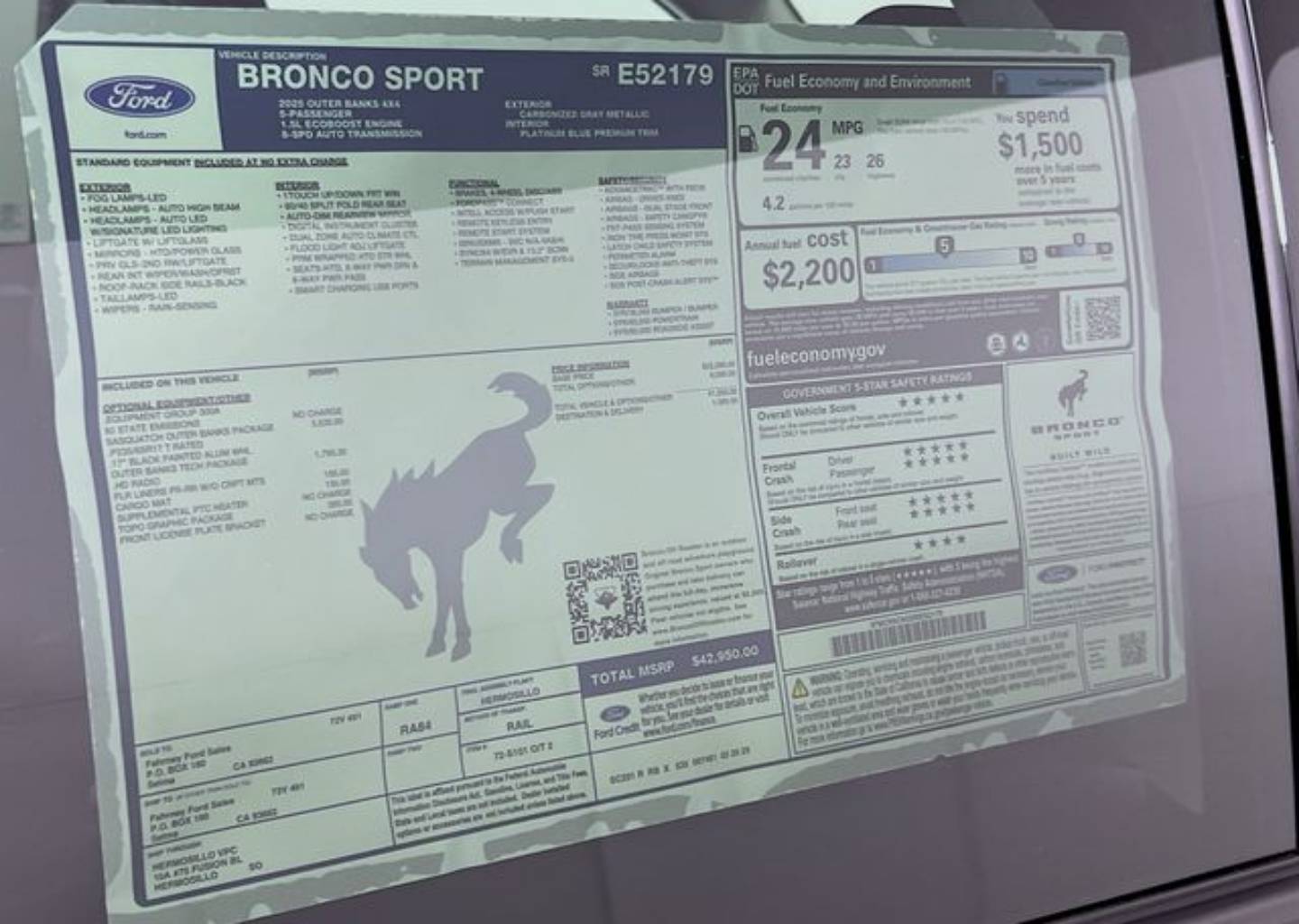 2025 Ford Bronco Sport Outer Banks - Photo 19