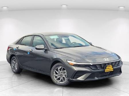 2026 Hyundai Elantra Hybrid Blue