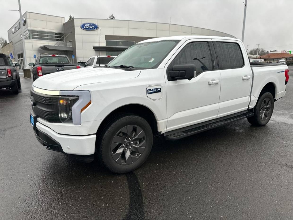 Used 2024 Ford F-150 Lightning Flash with VIN 1FTVW3L75RWG02708 for sale in Beaverton, OR