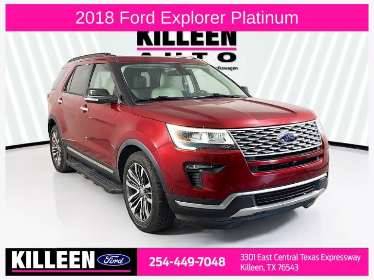 2018 Ford Explorer Platinum