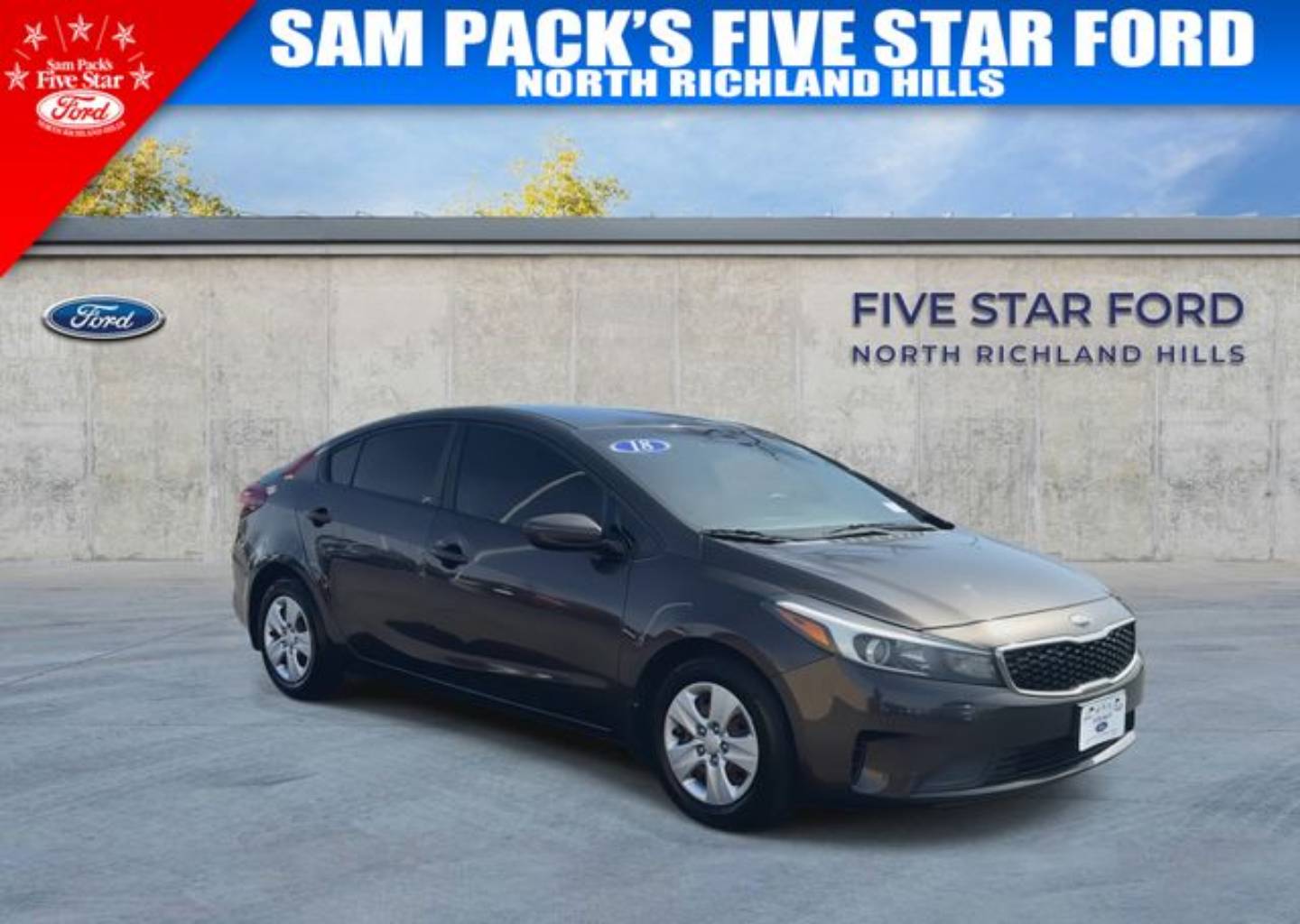 Used 2018 Kia FORTE LX with VIN 3KPFK4A79JE165304 for sale in Carrollton, TX