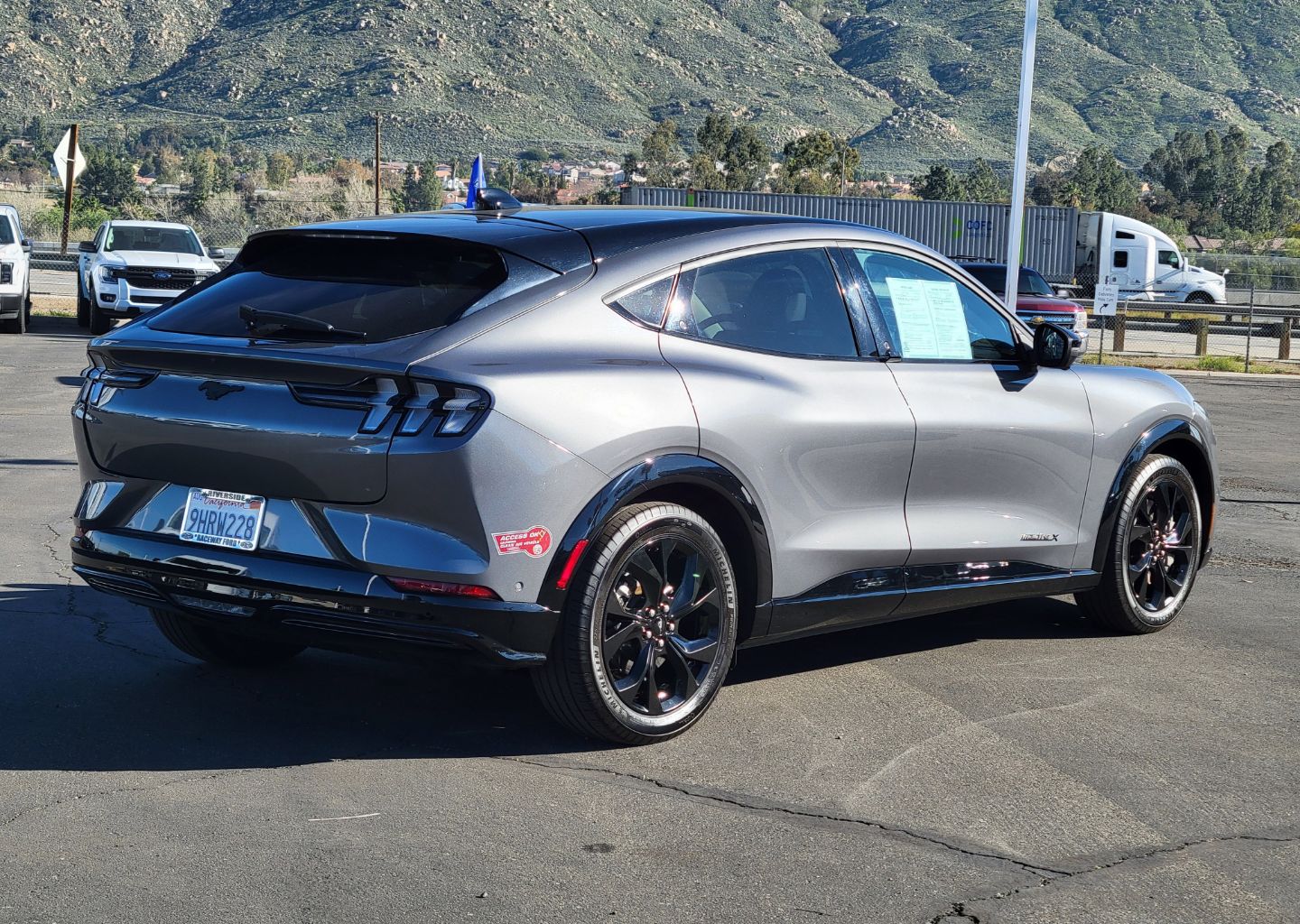 Certified 2023 Ford Mustang Mach-E Premium RWD with VIN 3FMTK3R75PMA39842 for sale in Riverside, CA