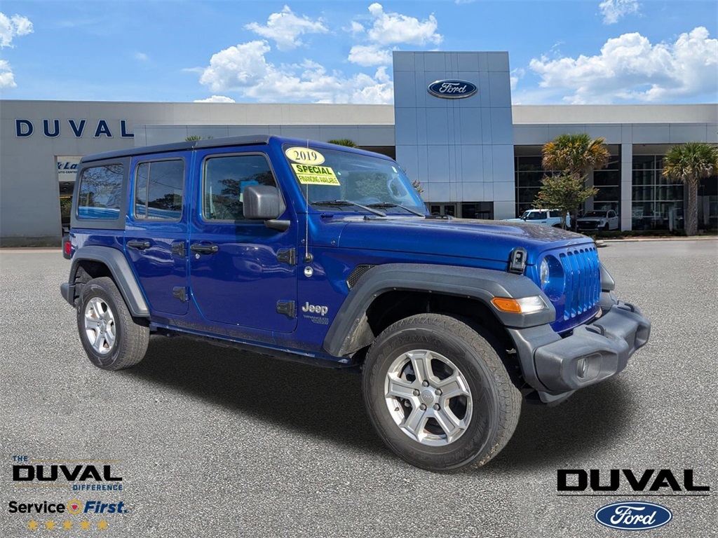 Used 2019 Jeep Wrangler Unlimited Sport S