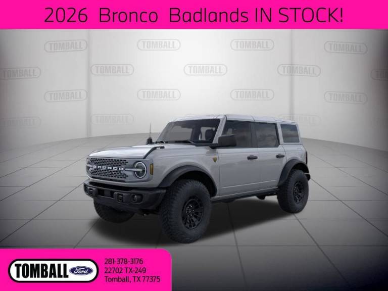 2026 Ford Bronco Badlands
