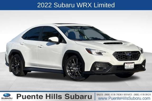 2022 Subaru WRX Limited