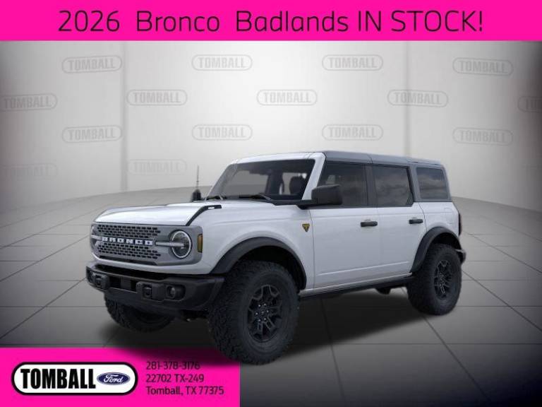 2026 Ford Bronco Badlands