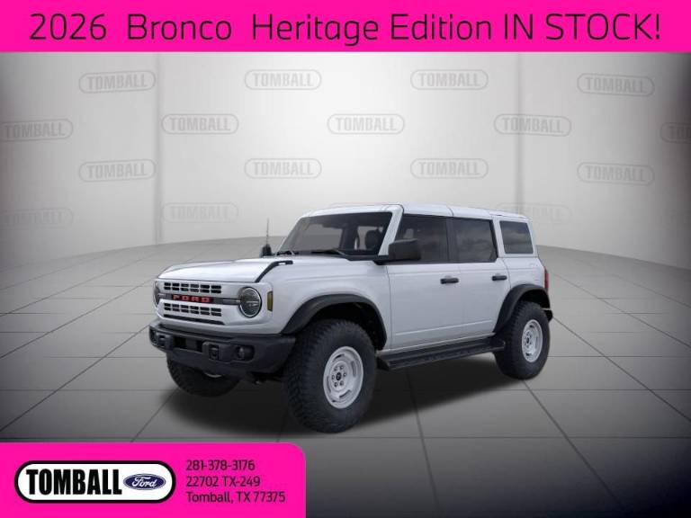 2026 Ford Bronco Heritage Edition