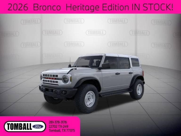 2026 Ford Bronco Heritage Edition