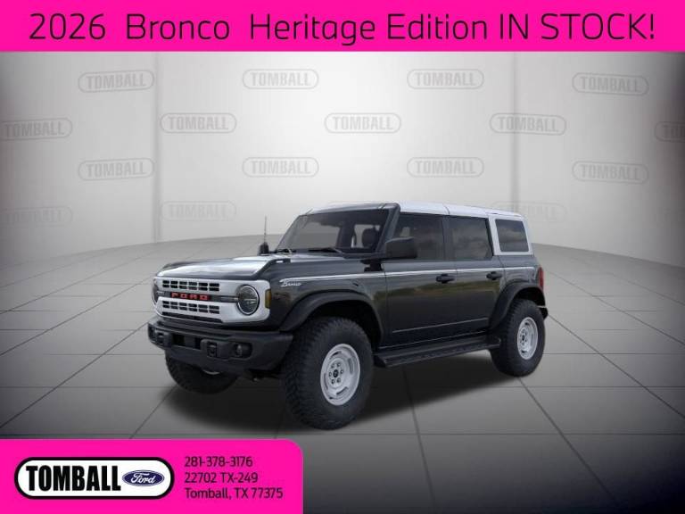 2026 Ford Bronco Heritage Edition