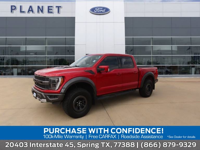 2022 Ford F-150 Raptor 4WD SuperCrew 5.5' Box