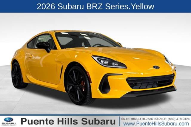 2026 Subaru BRZ Series.Yellow