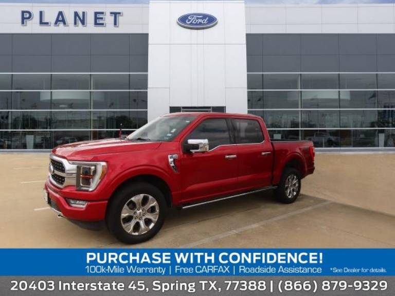 2022 Ford F-150 Platinum 4WD SuperCrew 5.5' Box