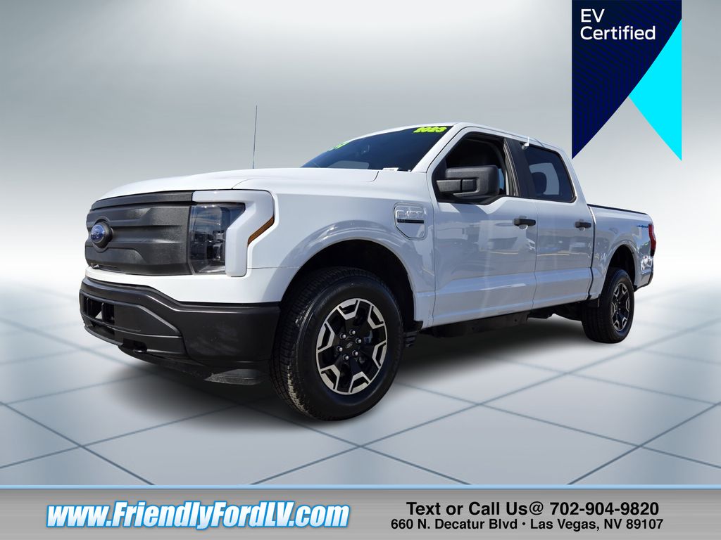 Certified 2023 Ford F-150 Lightning Pro with VIN 1FTVW1EL1PWG44322 for sale in Las Vegas, NV