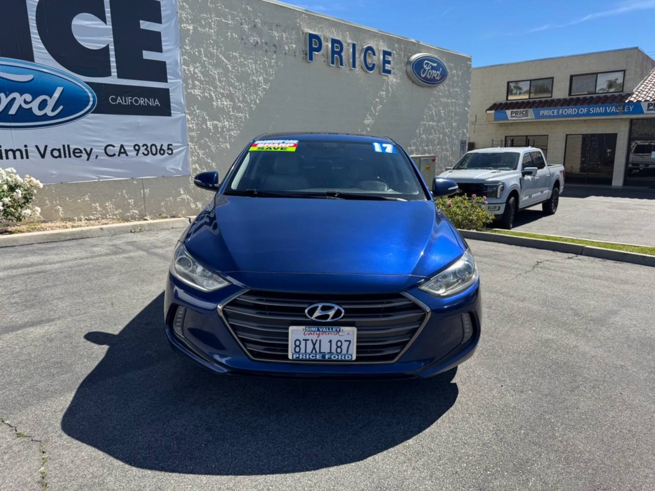 Used 2017 Hyundai Elantra Limited with VIN 5NPD84LF3HH098389 for sale in Simi Valley, CA