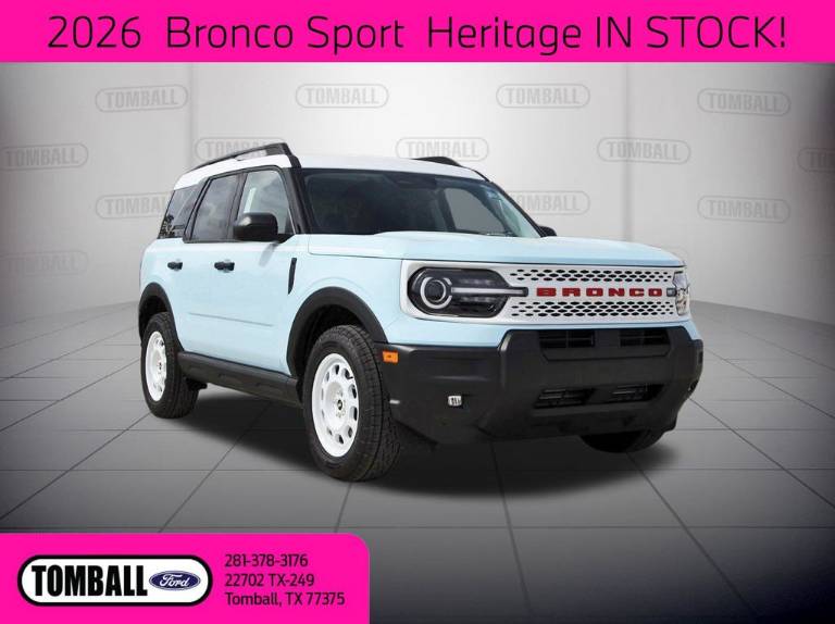 2026 Ford Bronco Sport Heritage
