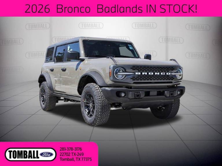 2026 Ford Bronco Badlands