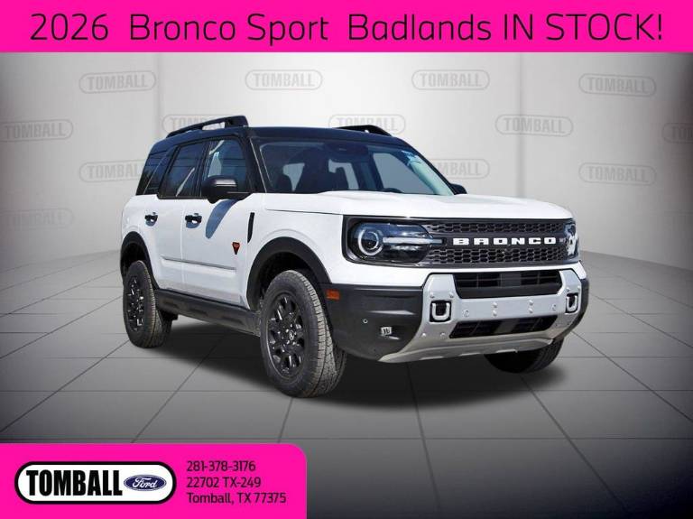 2026 Ford Bronco Sport Badlands