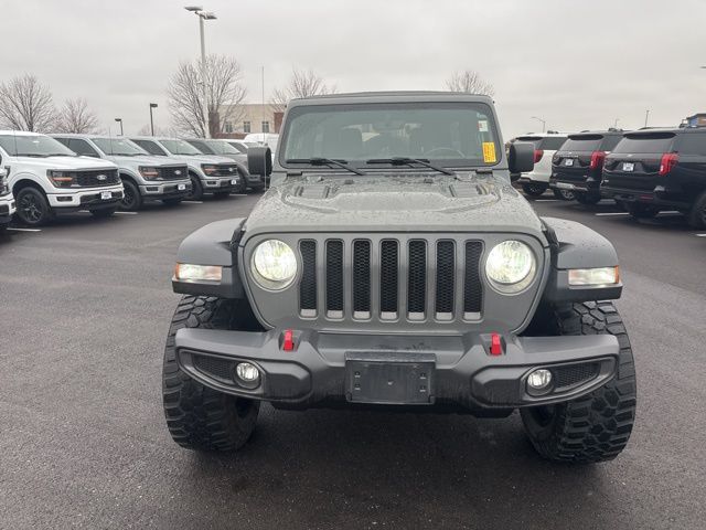 Used 2022 Jeep Wrangler Unlimited Rubicon with VIN 1C4HJXFNXNW123658 for sale in Kansas City