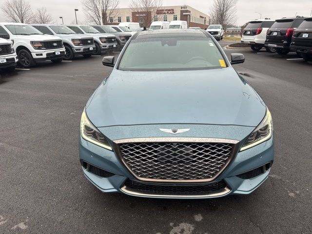 Used 2018 GENESIS G80 Sport with VIN KMHGN4JB9JU226650 for sale in Kansas City