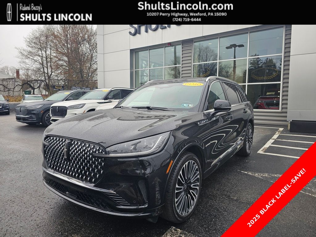 New 2025 Lincoln Aviator Black Label
