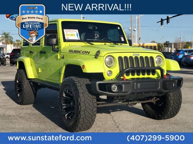 2016 Jeep Wrangler Unlimited Unlimited Rubicon