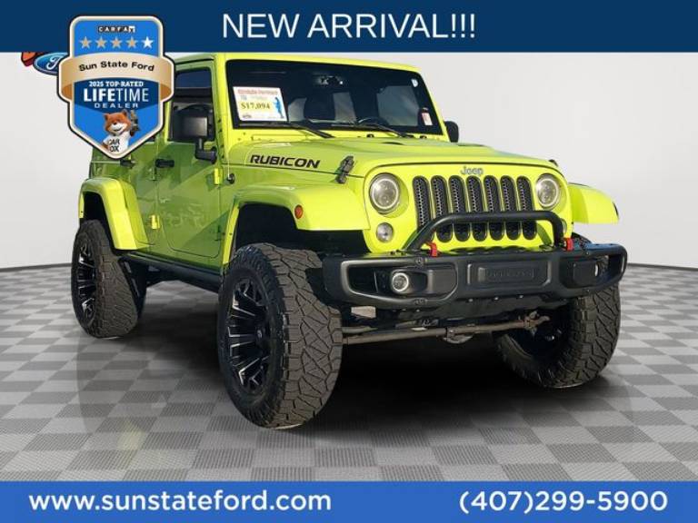 2016 Jeep Wrangler Unlimited Unlimited Rubicon