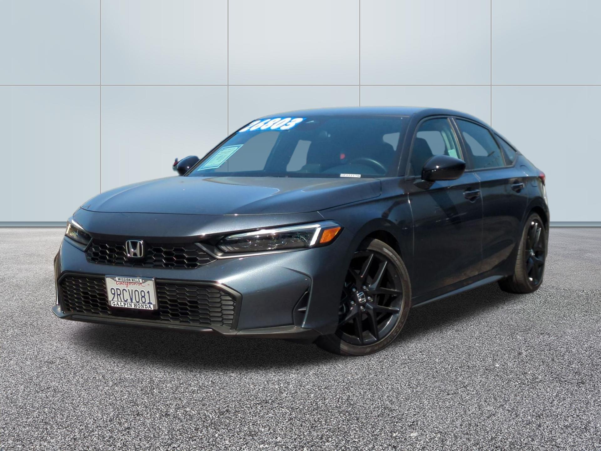Used 2025 Honda Civic Sedan Sport