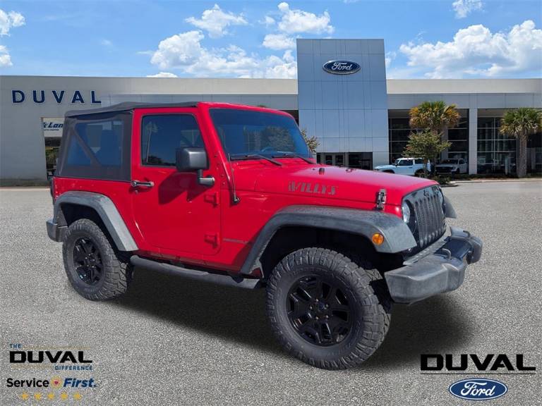 2016 Jeep Wrangler Willys Wheeler