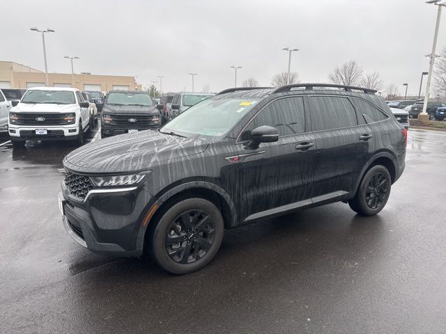 Used 2022 Kia Sorento X-Line S with VIN 5XYRLDLC4NG120963 for sale in Kansas City