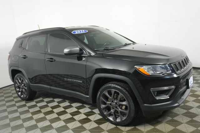 Used 2021 Jeep Compass 80th Spec. Edition with VIN 3C4NJDEB0MT558735 for sale in Kansas City