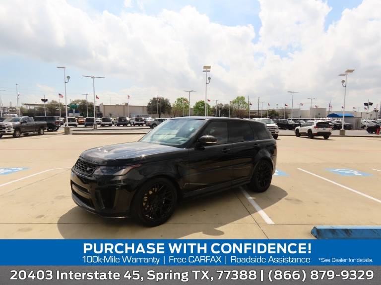 2021 Land Rover Range Rover Sport V8 Supercharged SVR Carbon Edition