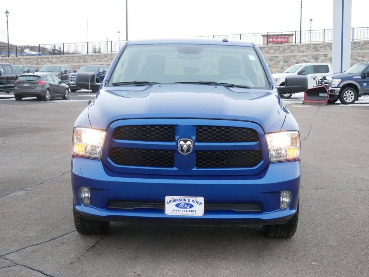 Certified 2018 RAM Ram 1500 Pickup Express with VIN 3C6RR7KTXJG196336 for sale in North Branch, Minnesota