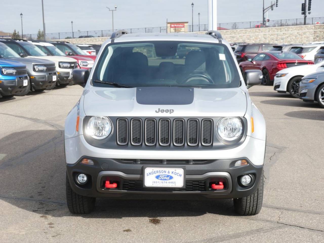 Used 2018 Jeep Renegade Trailhawk with VIN ZACCJBCB8JPH68050 for sale in North Branch, Minnesota