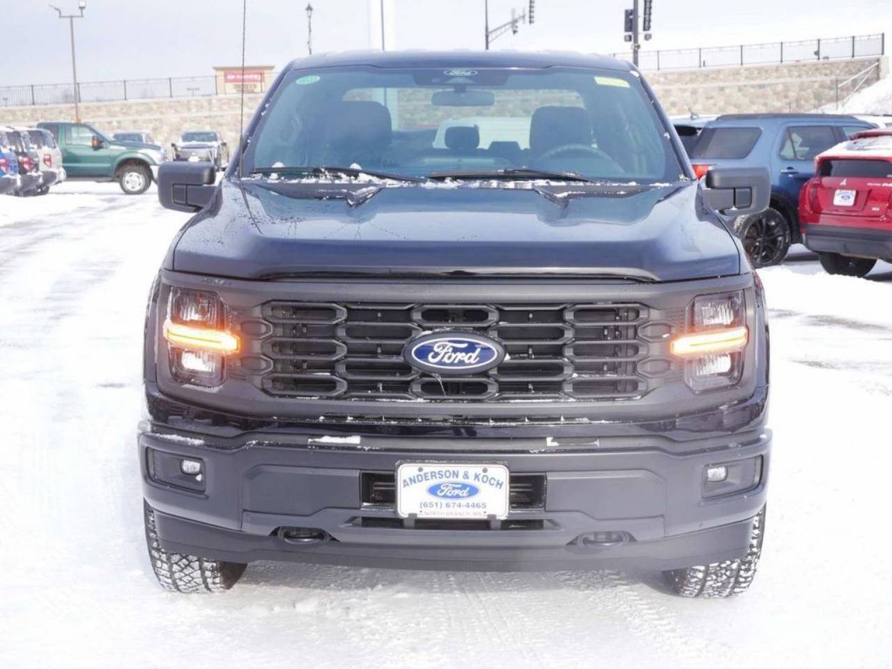 Used 2025 Ford F-150 STX with VIN 1FTEW2LP6SFA96354 for sale in North Branch, Minnesota