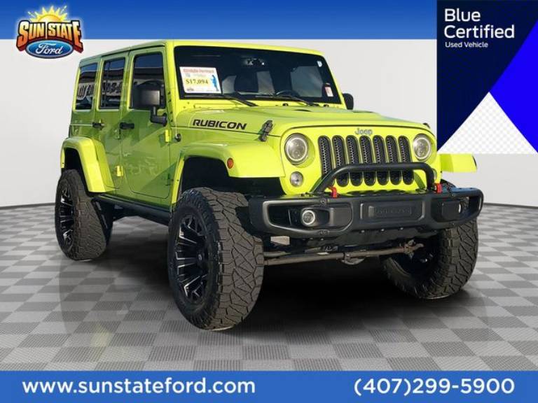 2016 Jeep Wrangler Unlimited Unlimited Rubicon