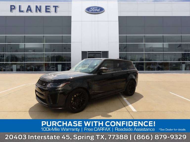 2021 Land Rover Range Rover Sport V8 Supercharged SVR Carbon Edition