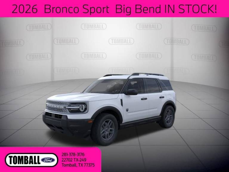 2026 Ford Bronco Sport BIG Bend