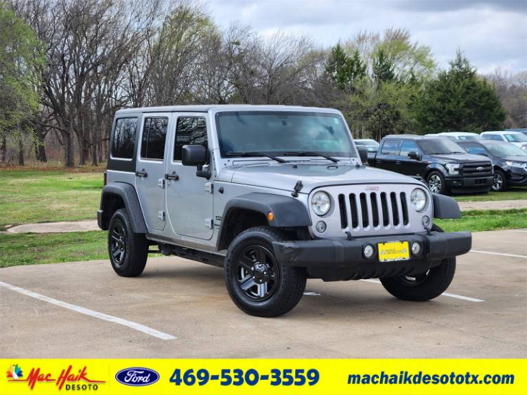 2018 Jeep Wrangler JK Unlimited Sport