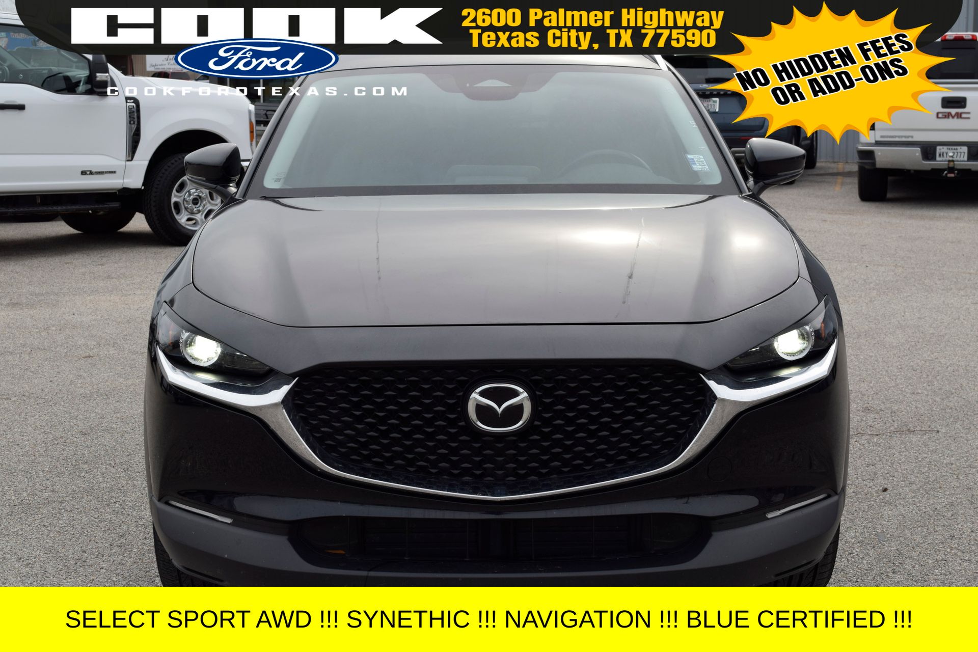Certified 2024 Mazda CX-30 Select Sport with VIN 3MVDMBBM9RM698960 for sale in Texas City, TX