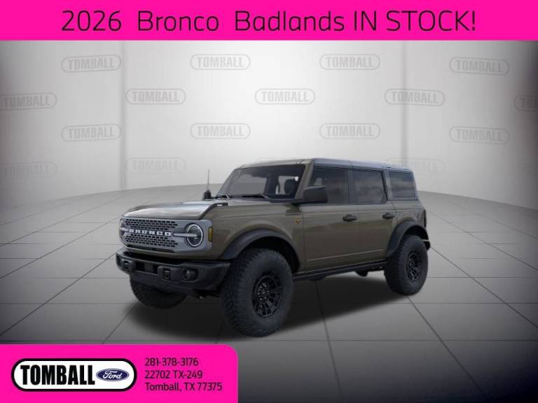 2026 Ford Bronco Badlands