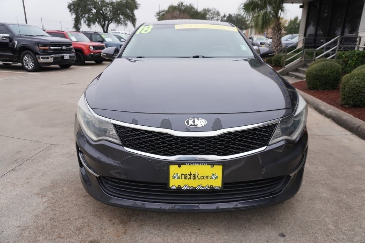 Used 2018 Kia Optima LX with VIN KNAGT4L32J5213603 for sale in DeSoto, TX