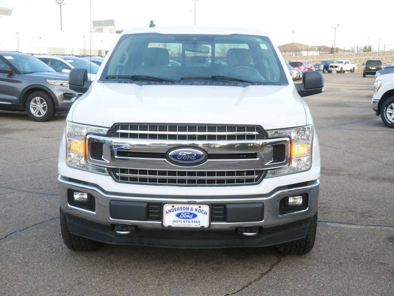 Used 2020 Ford F-150 XLT with VIN 1FTEW1E5XLKE03538 for sale in North Branch, Minnesota