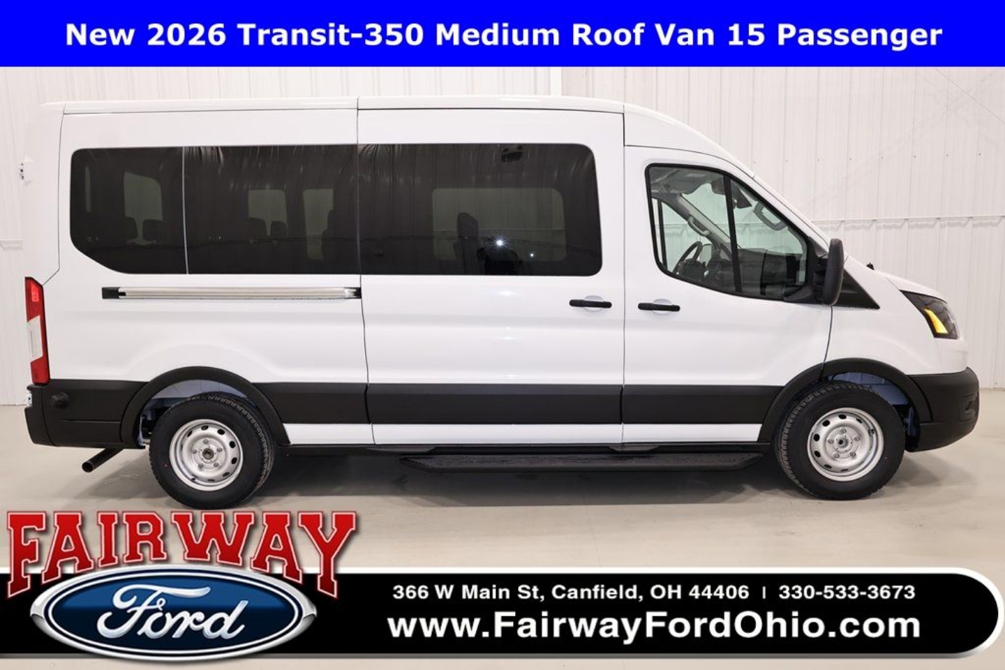 2026 Ford Transit 350 XL Med Roof Sliding Pass. 148's photo