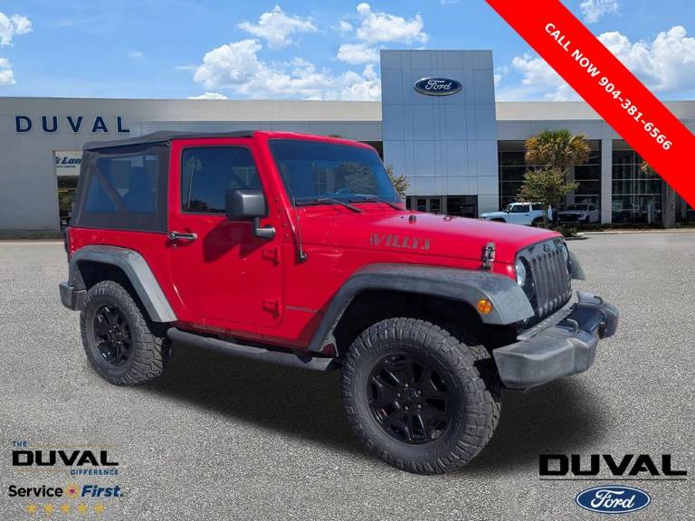 2016 Jeep Wrangler Willys Wheeler
