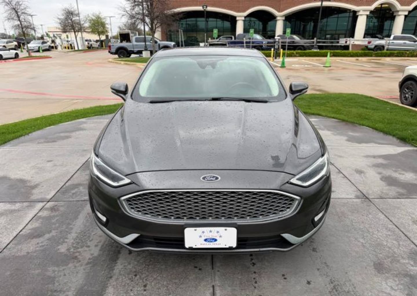 Used 2019 Ford Fusion Titanium with VIN 3FA6P0K92KR180821 for sale in Dallas, TX